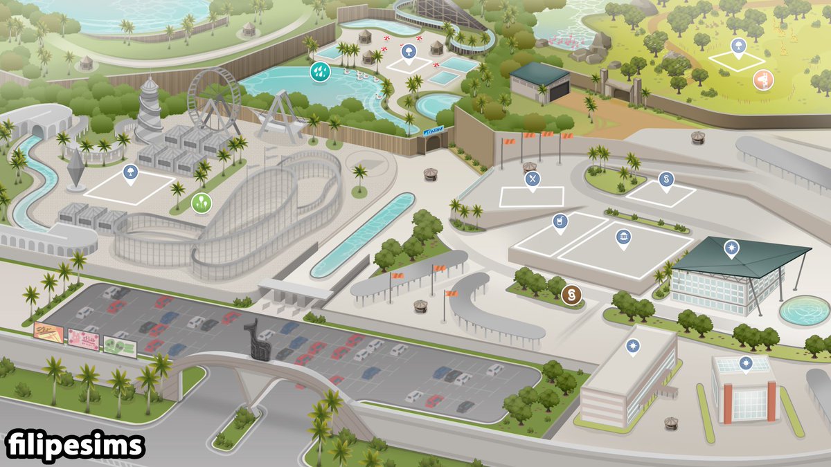 Wambels's tweet photo. ✨ The Sims pack concept ✨

The Sims 4: Freetime (Amusement Parks) https://t.co/fAqan1FpkG