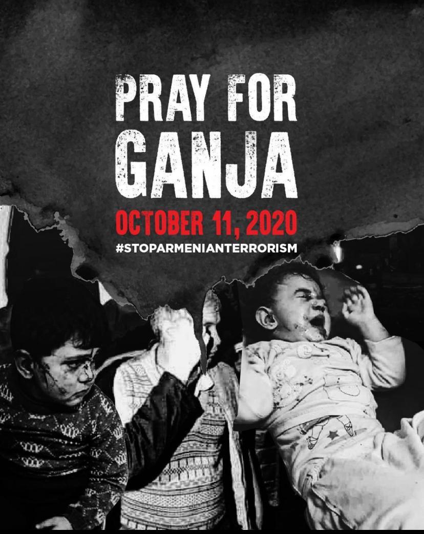 Армения бомбит гражданские азербайджанцы и гражданские города Азербайджана.. Это самый большой второй город Азербайджана,город Гянджа
#PrayForGanja
#KardasiansSupportTerrorism 
#StopArmenianAggression