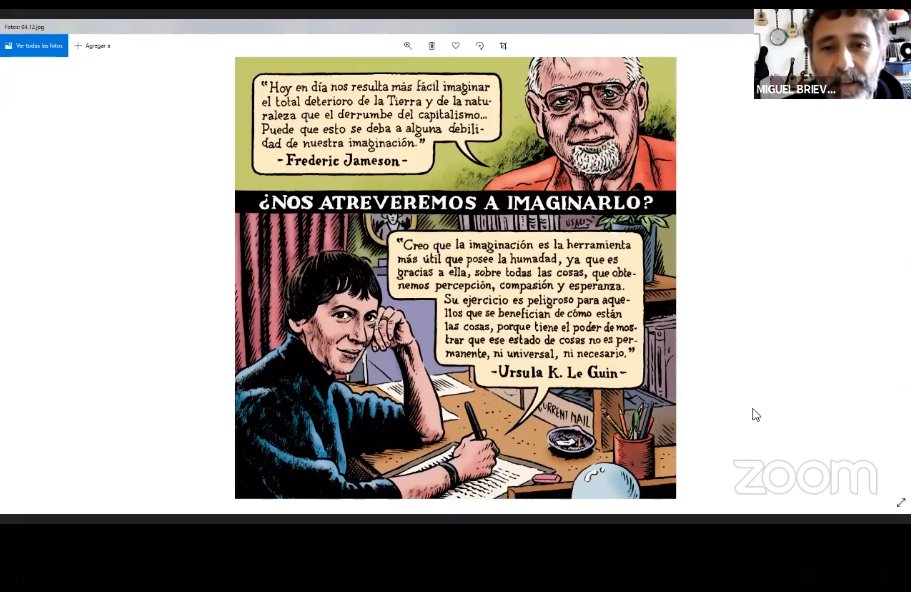 Afortunados de contar Miguel Brieva que nos habla de "Una visión común para cambiar el mundo" Puedes ver y seguir la charla en este enlace:  facebook.com/rebatocastiel/…

<a href="/EeAmadrid/">Ecologistas Madrid</a>