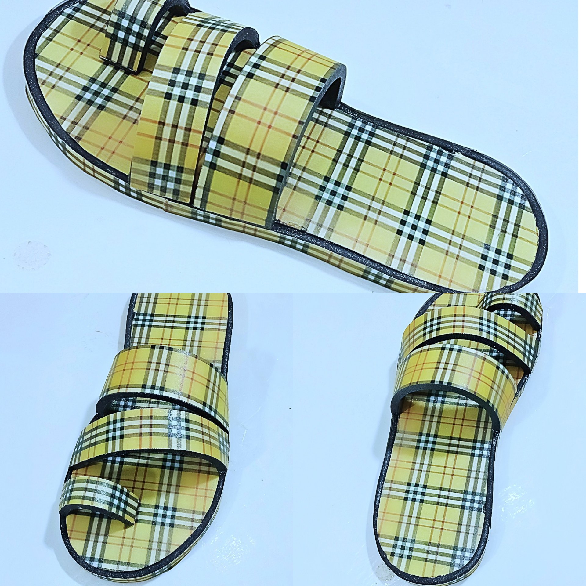 Burberry palm online slippers