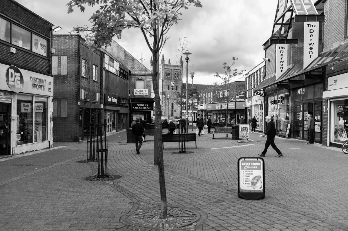 Next stop for book research is Consett, Youngstown of England. In the beautiful County Durham countryside, this post-industrial town has mostly recovered from the closure of its steel works. But it still suffers significant job and education challenges. http://instagram.com/sebastianepayne&nbsp;