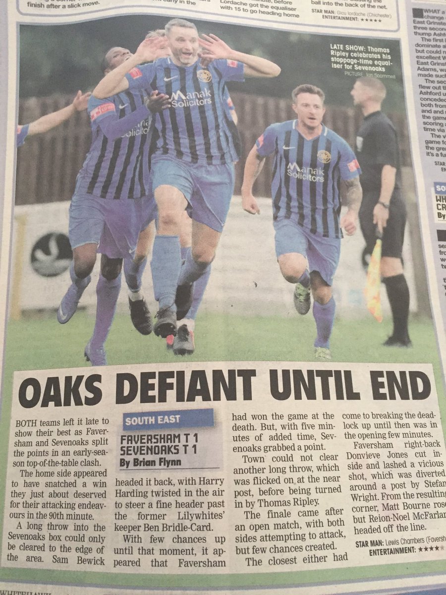 ajgsevenoaksfty's tweet image. “Nice goal - Nice Celebration ⁦@4Rips⁩