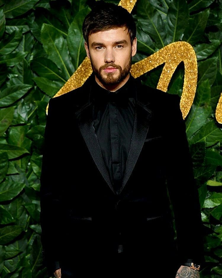 Liam Payne in suit ; a necessary thread.
