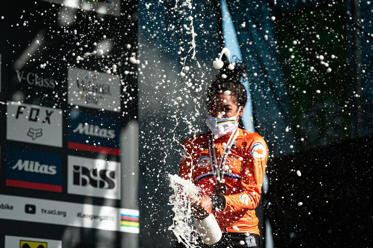 What an amazing muddy week with awesome muddy people. The <a href="/UCI_MTB/">UCI MTB</a> World Championships in Leogang Austria finished today. I'm proud of all our <a href="/KNWU/">KNWU</a> riders and staff. 🧡
Stay tuned for more images on <a href="/pridexmedia/">Pridex Media</a> next week!