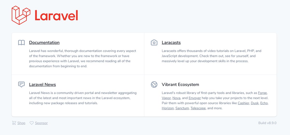 M_Ishikawa's tweet image. なんかだいぶ変わったな #laravel8