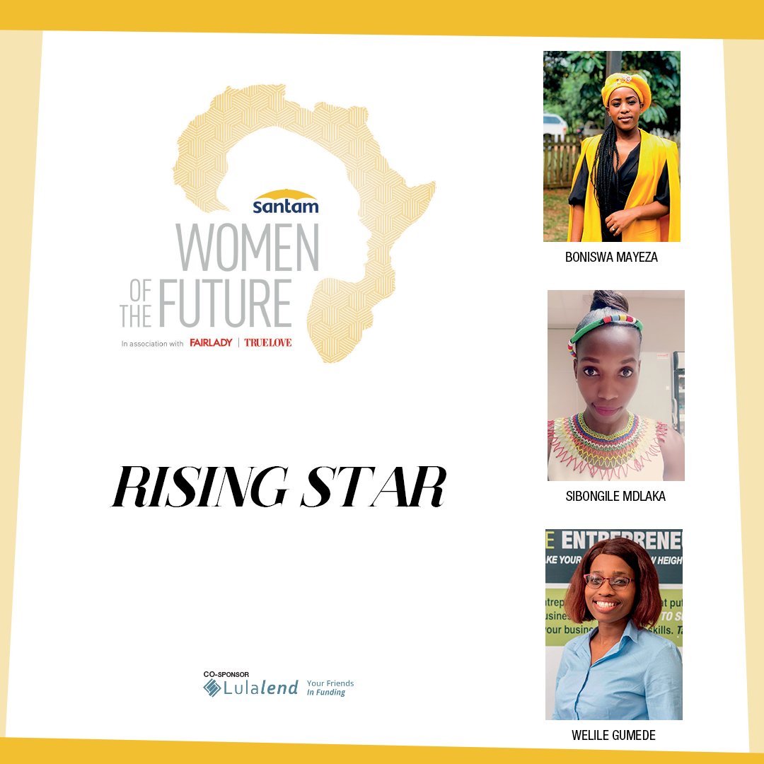 TrueLoveMag's tweet photo. 4 more sleeps!
Who do you think will be the 2020 Santam Rising Star?
Join us on Friday via Livestream: https://t.co/psQ7VvUsyt
#SantamWOTF #FAIRLADYxTRUELOVE
@SantamForBiz
#KwaZuluBeverages #AzowelProjects #SheshaApp https://t.co/6MSWoU4lE2