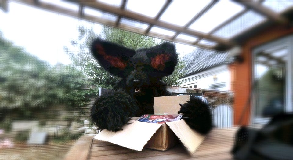 MercilessFursui's tweet photo. I got a box 

#fursuit #furry #fursuiteveryday https://t.co/3U9XoM4CkJ