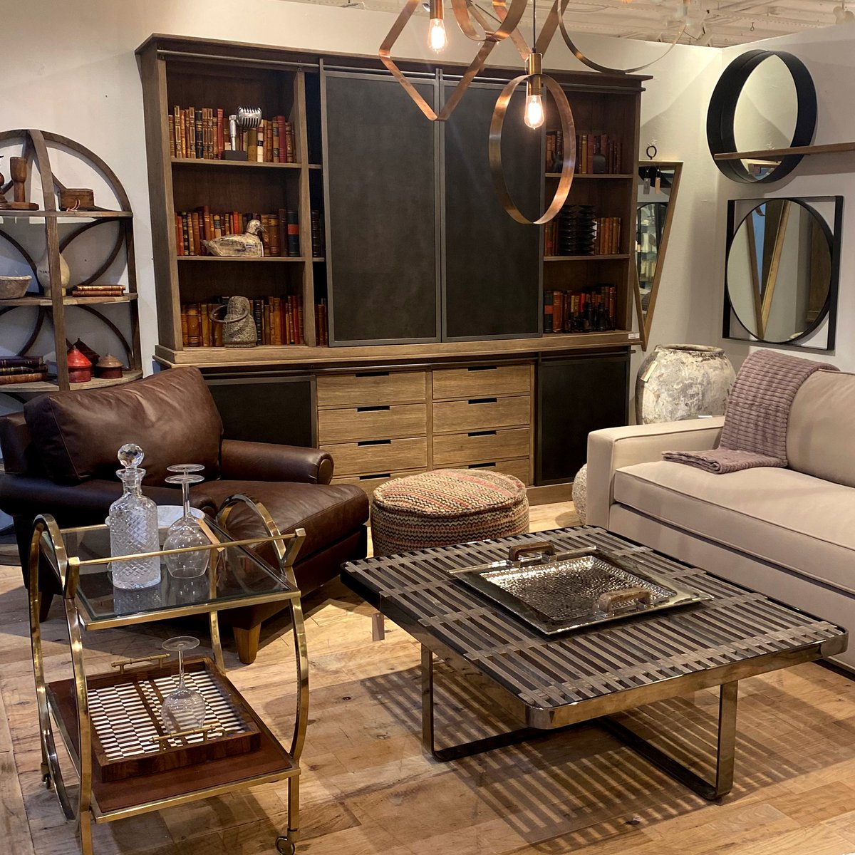 A preview of the #awesomeness to come: you are cordially invited to #GoHome at #hpmkt : just walk-in (NO APPOINTMENT NEEDED), or via #zoom appointment - IHFC suite D233, October 13-21 #hipvintage #furniture #designerbooks #beseated #tradeshow #interiordesign #art #artwork