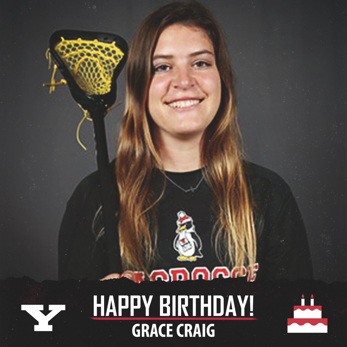 Help us wish Happy Birthday to not one, but TWO of our athletes!

Natives of Charlotte, N.C. and Perrysburg, OH, Grace and Emma will be spending a portion of their special day at the YSU Lacrosse "Red vs. Black" Scrimmage at 2 p.m.! #GoGuins🐧🥍

Have a great day, Grace and Emma!