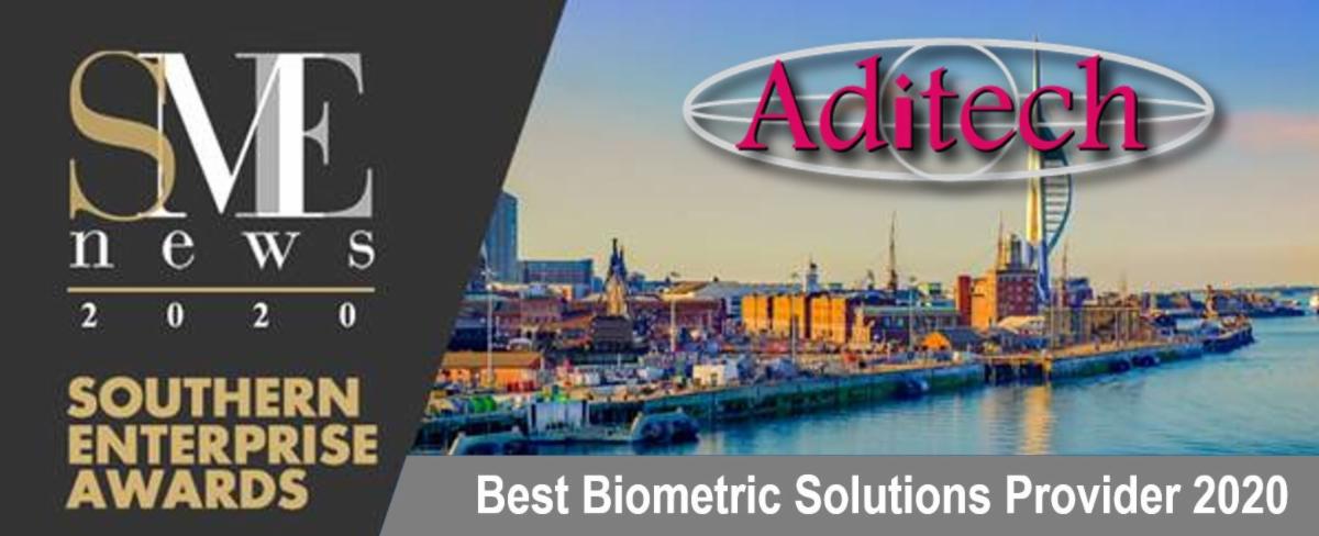 Aditech Iris Recognition Specialists receives Prestigious Enterprise Award - Congratulations on winnings Best Biometric Solutions Provider 2020 Enterprise Award. The award is part on the SME NEWS 2020 Enterprise Award Scheme. conta.cc/3jOTfyV