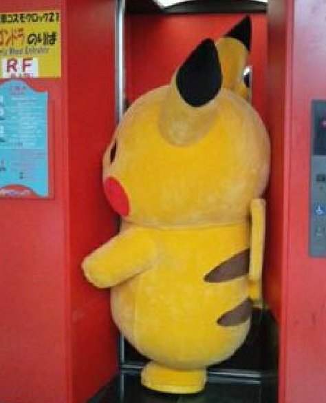 Japanese mascots getting stuck, a thread: