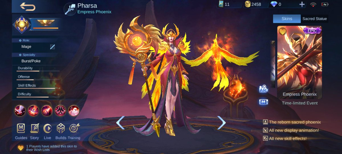 Merickjan_14's tweet photo. @MobileLegendsOL Hi ML Bang Bang 
I been playing  for four years  but this is my first time commenting for an event of your so I hope that you could give me chance hahah I wish to have any kind of reward but I love if it is pharsa epic skin because she is my mainhero thankyou God bless 406216362 https://t.co/mQ9e50f2YX