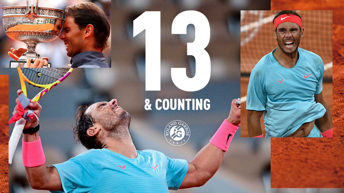 🏆🏆🏆🏆🏆🏆🏆🏆🏆🏆🏆🏆🏆

<a href="/RafaelNadal/">Rafa Nadal</a> | #RolandGarros