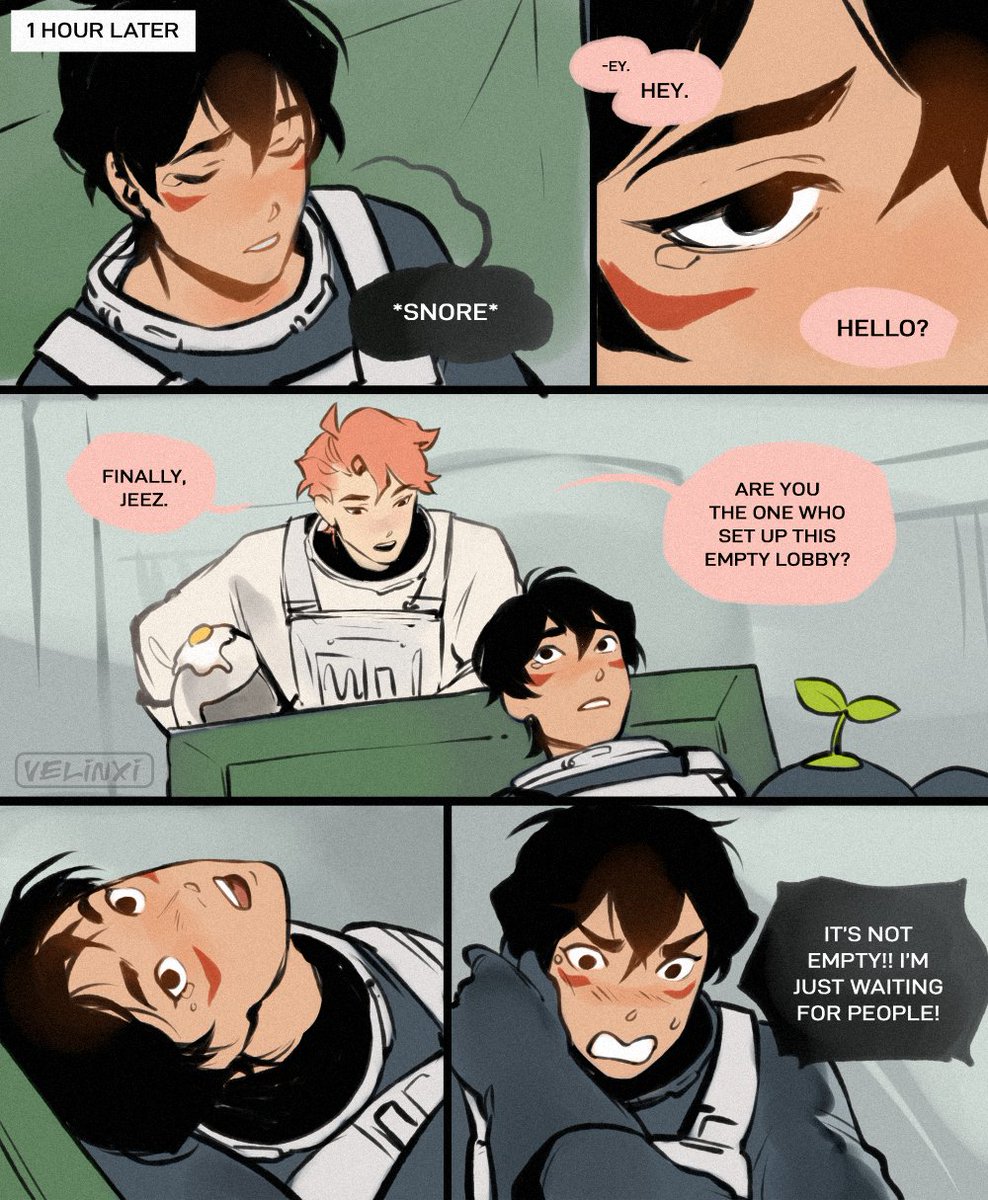 [ctccomic] His first time playing among us (1/2) 