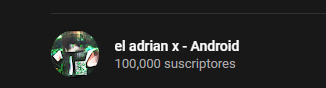 Felicidades a @Adrian555014 por sus 100k te lo mereces crack gracias a tu esfuezo y pues solo te digo que no pares y sigas rompiendo bro