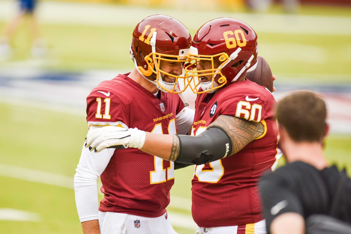 NFL's tweet photo. Alex Smith is active today for the first time since November 2018. https://t.co/pgRpFeOc3h