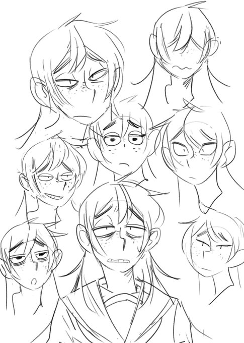 目つきの話がありましたが
冷静に考えると違う目つきになっていた可能性もあったんだなという落書きとドン引きしているバナナちゃんをこそっと 