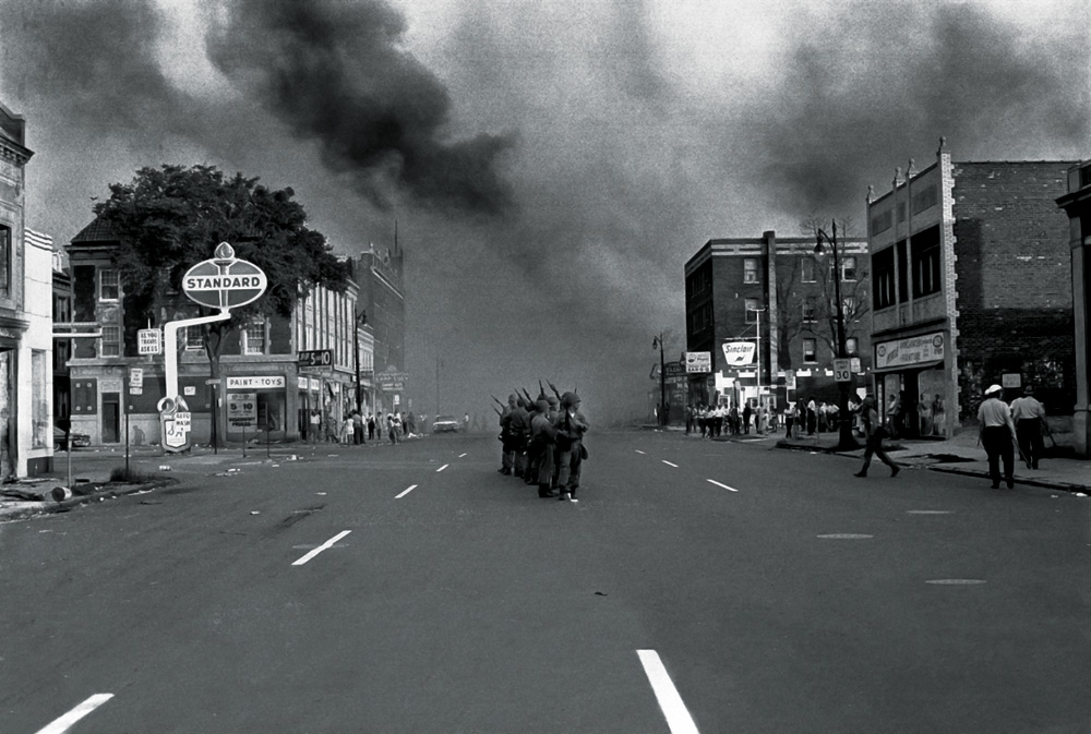 By the time my dad landed at the White House, he was a seasoned photographer - he'd covered the Detroit unrest (pics featured), the Munich Massacre, Wounded Knee - and countless other historical events. 2/