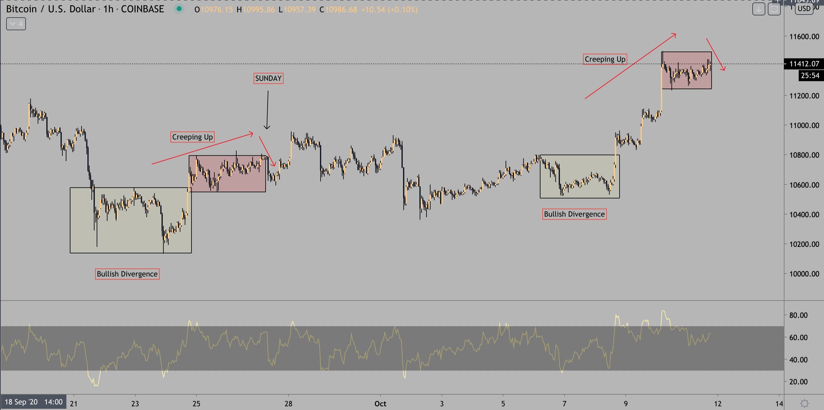 Fractal Analysis: Bitcoin Will Undergo a Slight Correction Towards $11,000