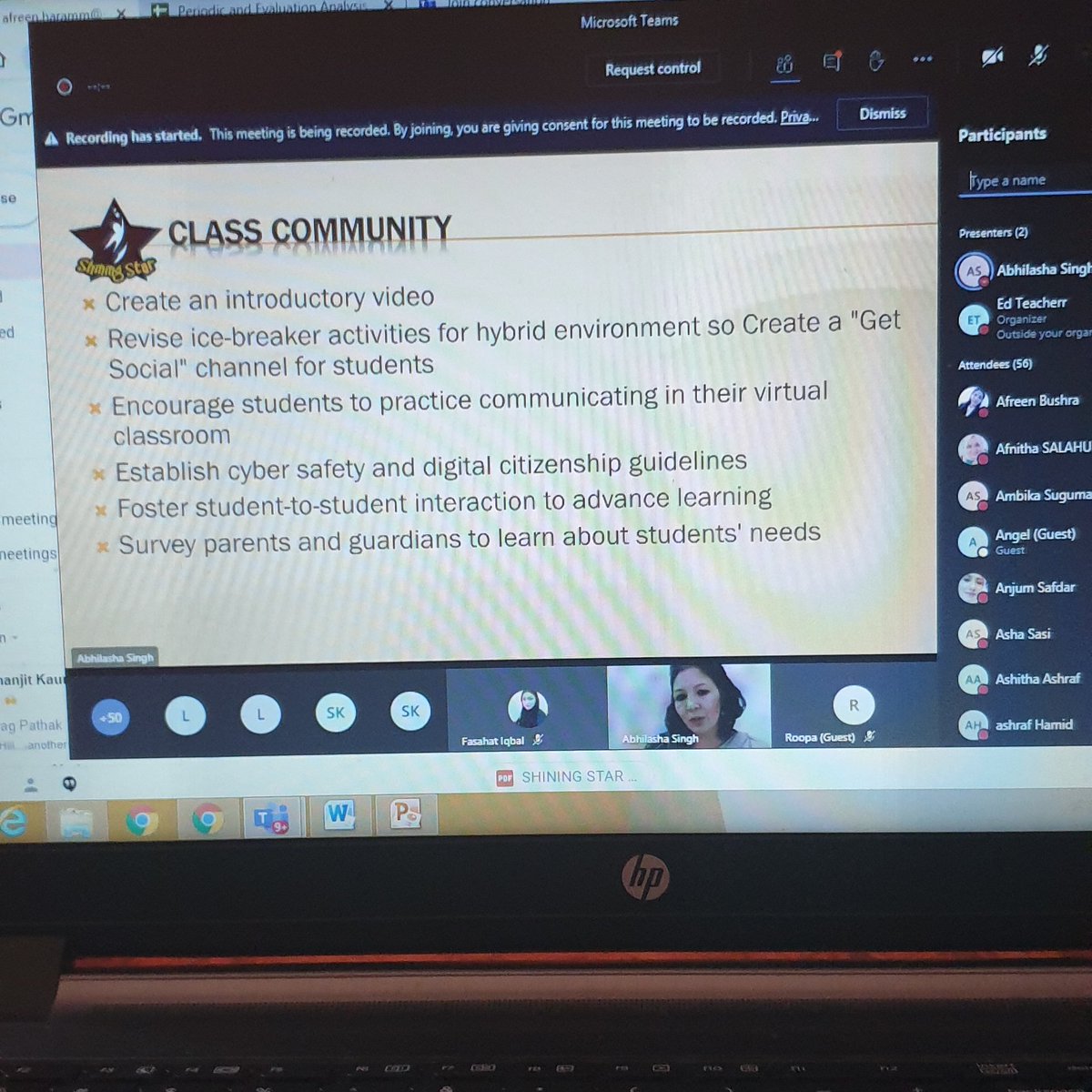 Afreen50079461's tweet photo. Nice session with @AbhilashaTochi @EdChatIND its always a pride and knowledge collection and implication, working with you Ma'am.
#SOPsForReopening #TeachingNLearning #BlendedLearning
@ShiningStarSchl @teachmiddleeast @ADEK_tweet https://t.co/Ktc4oXu6mZ