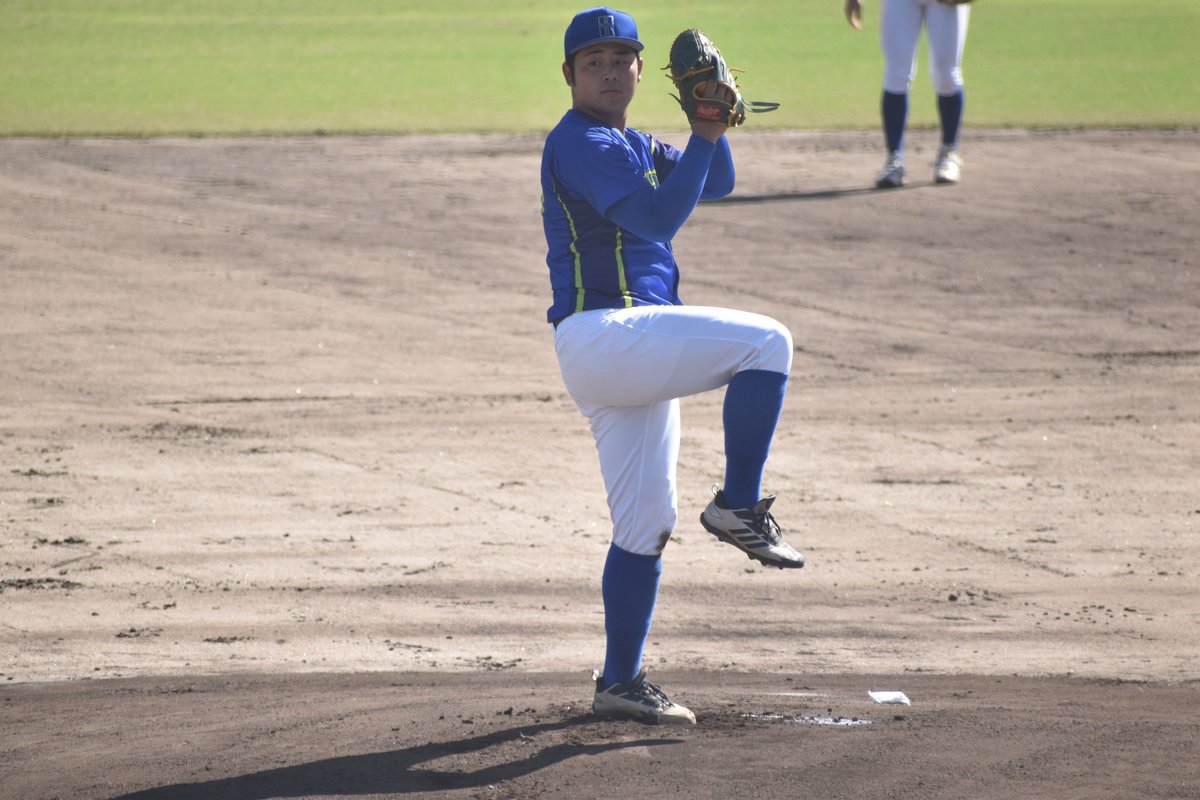 jumbonokachi511's tweet image. スポーツ総合学園SEED 加藤 修平 投手（日本航空－愛知学泉大、24歳）

元々は大学でもリーグ戦で先発していた力のある持ち主。コーチ兼任ですが、しっかりと投球で手本を示しました。ランナーを出しても慌てず、しり上がりのピッチングは見事でした。