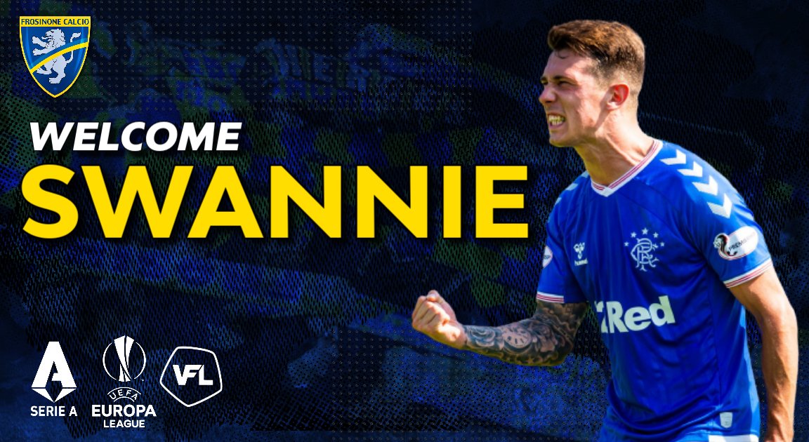 𝙏𝙧𝙖𝙣𝙨𝙛𝙚𝙧 𝙉𝙚𝙬𝙨 ✍🏻

Frosinone are buzzing to welcome back Scottish international <a href="/Swannieson456/">Swan</a>; the midfielder has represented the club on FIFA 19, 20 &amp; now 21! 👏🏻

#ForzaFrosinone 🇮🇨