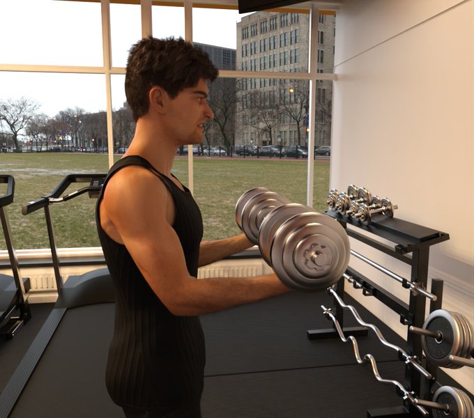 My favorite exercise! I put more and more weight on those dumbbells each day. So good to feel my arms<a href="/tag/bodybuilding"class="tags"><span>#bodybuilding</span></a><a href="/tag/gymrat"class="tags"><span>#gymrat</span></a><a href="/tag/workout"class="tags"><span>#workout</span></a>