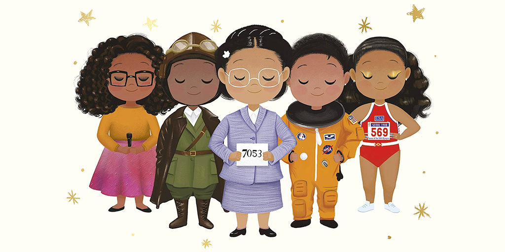 Booktrust's tweet photo. #InternationalDayOfTheGirl is a great day to shout about the inspirational women who have changed the world - how will today's girls shake things up?

We love these brilliant books about women who have made a difference: https://t.co/uC7qreShv8

Pic: Vashti Harrison https://t.co/9XOEZ5LEDM