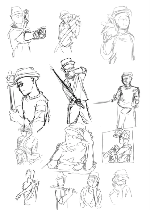 全然描けなくて悔しいけど、取り合いず恥を晒すとこから始めます。
#sainaocroquis 