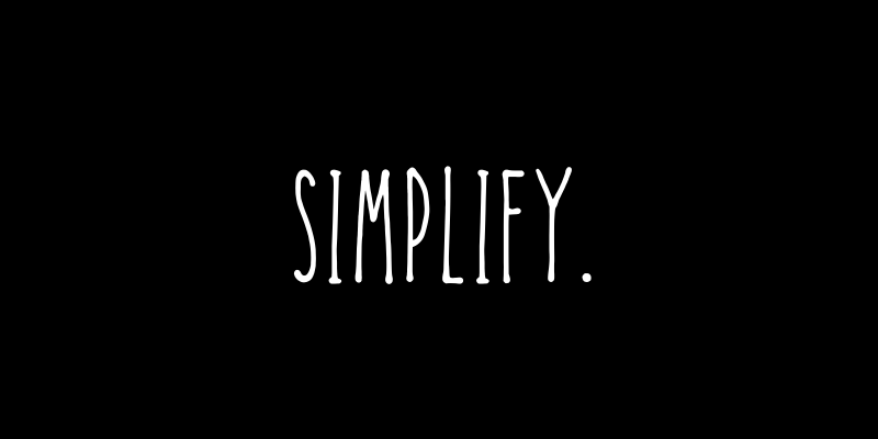 In this week's Tip, <a href="/regieroutman/">Regie Routman</a> encourages educators to consider five goals and actions to help simplify and elevate our teaching to benefit all our students. Read her thoughts: TheDailyCAFE.com/simplify.