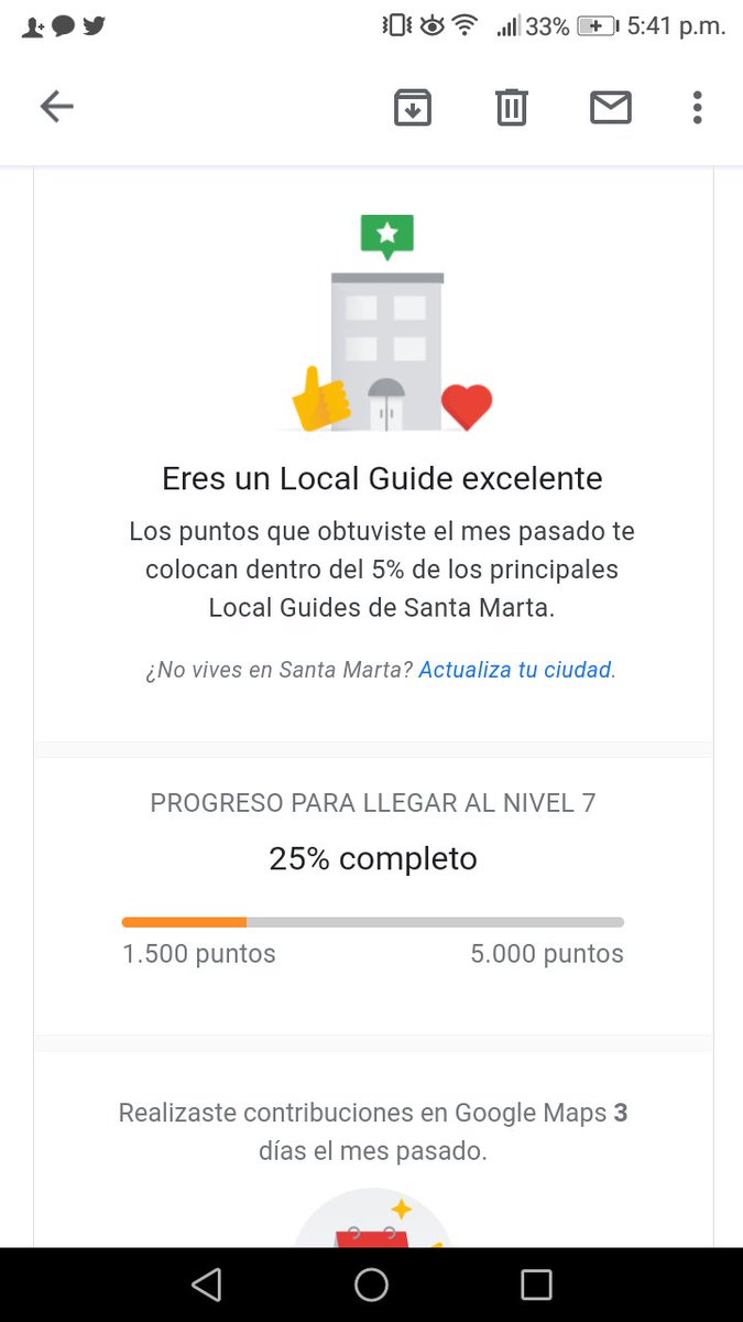 santamartaeduca's tweet photo. CONVIERTE A TUS ALUMNOS EN INFLUENCERS CULTURALES Y GUÍAS TURÍSTICOS 👇
Con Local guide de Google gamifica el aprendizaje de las ciencias Sociales #localguide #aprendizajesesperados
https://t.co/ixOLZwkQvG https://t.co/EuzoSgdLb8