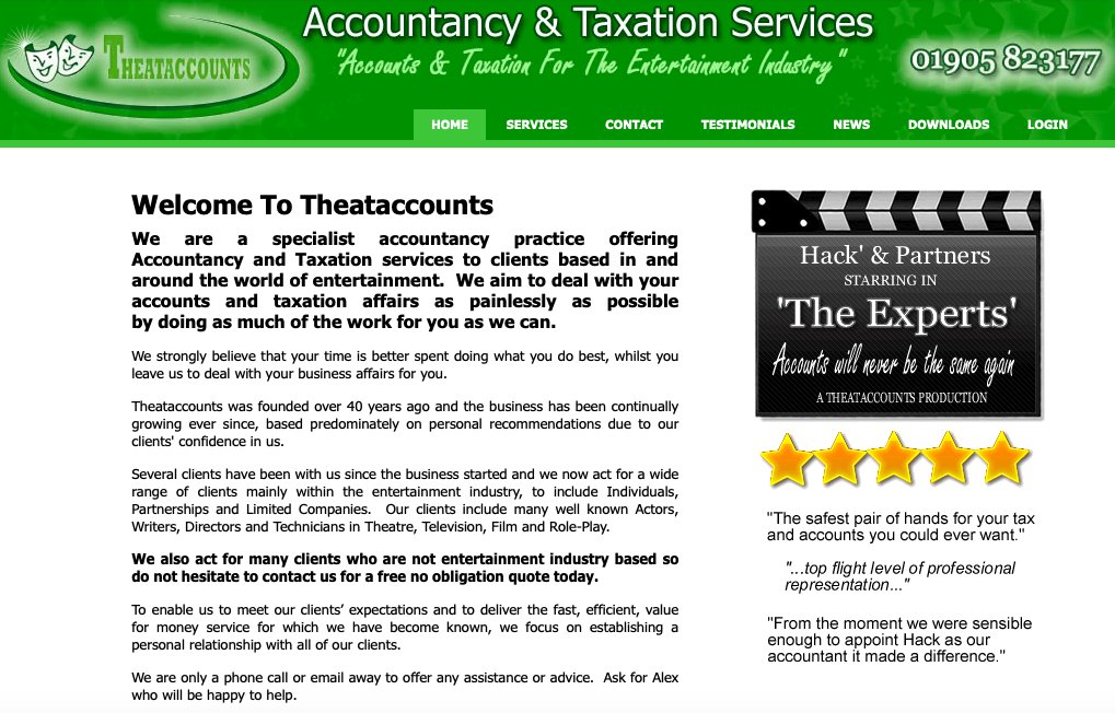 Theataccounts tweet media