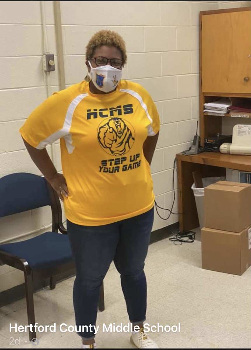 #SteppingUpOurGame.       Today is a bitter sweet day for HCMS! Congratulations to Mrs. K. Johnson on her promotion but you will truly be missed by the staff and students at 1850! Thank you for all you do for us!! Good luck on all your future endeavors!