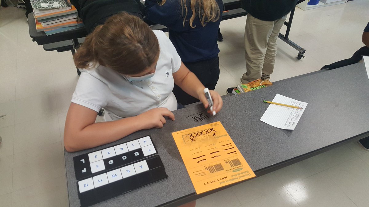 Math is so fun when using Versatiles and solving decimal rounding on the table! #versatiles #mathisfun <a href="/theREALDonMaier/">Don Maier</a> <a href="/HorizonAcadFL/">HorizonMarionOaks</a>