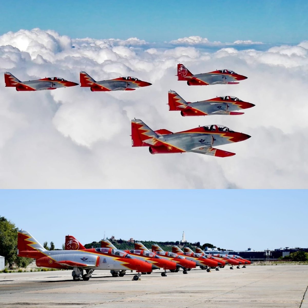 Ya estamos desplegados en #Getafe, preparados y orgullosos de participar en el #DFN2020  🇪🇦