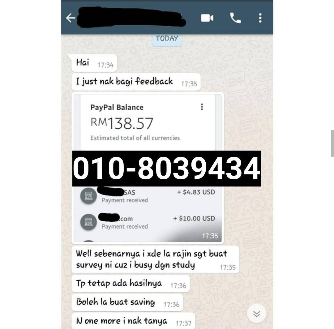 nakbebel's tweet photo. NAK KERJA SECARA ONLINE? 
NAK DUIT POKET?

Saya akan dedahkan LUBUK buat duit dengan jawab SURVEY dan berikan PENDAPAT secara ONLINE

Nak tau lebih lanjut👇👇
📲 https://t.co/TGzxGXcqgr https://t.co/nouWYarRr3
