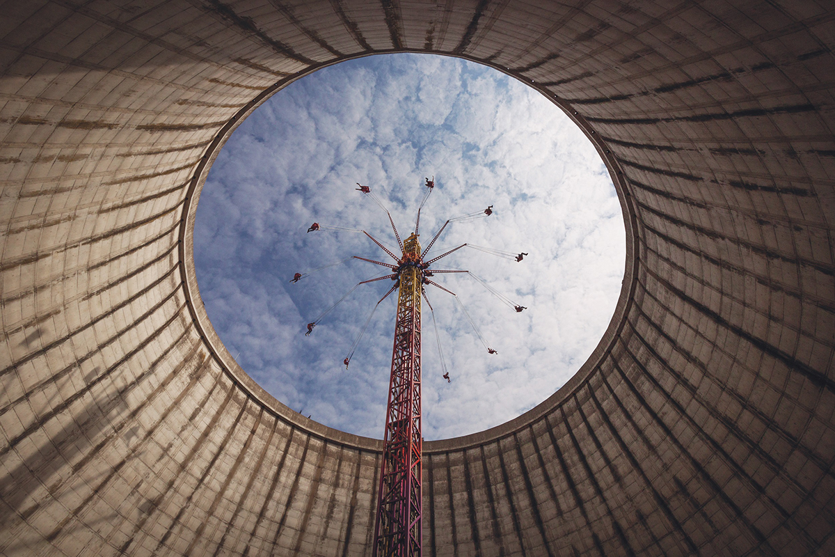 This German Amusement Park Is Inside A Nuclear Power Plant