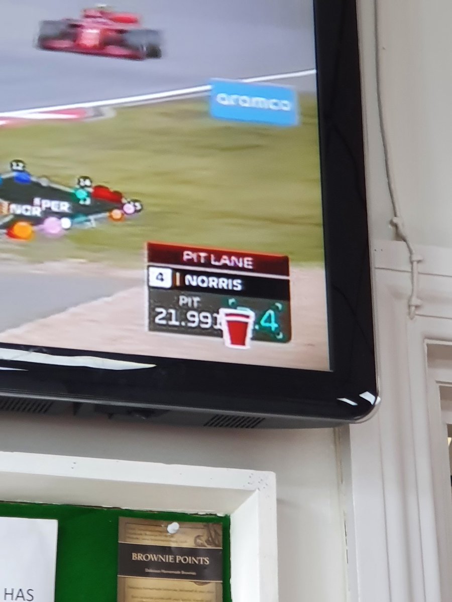 LeeR1110's tweet photo. @skytv this is just annoying.. go to the pub to watch the @F1 and this logo gets in the way!! https://t.co/0sz3XcRIig