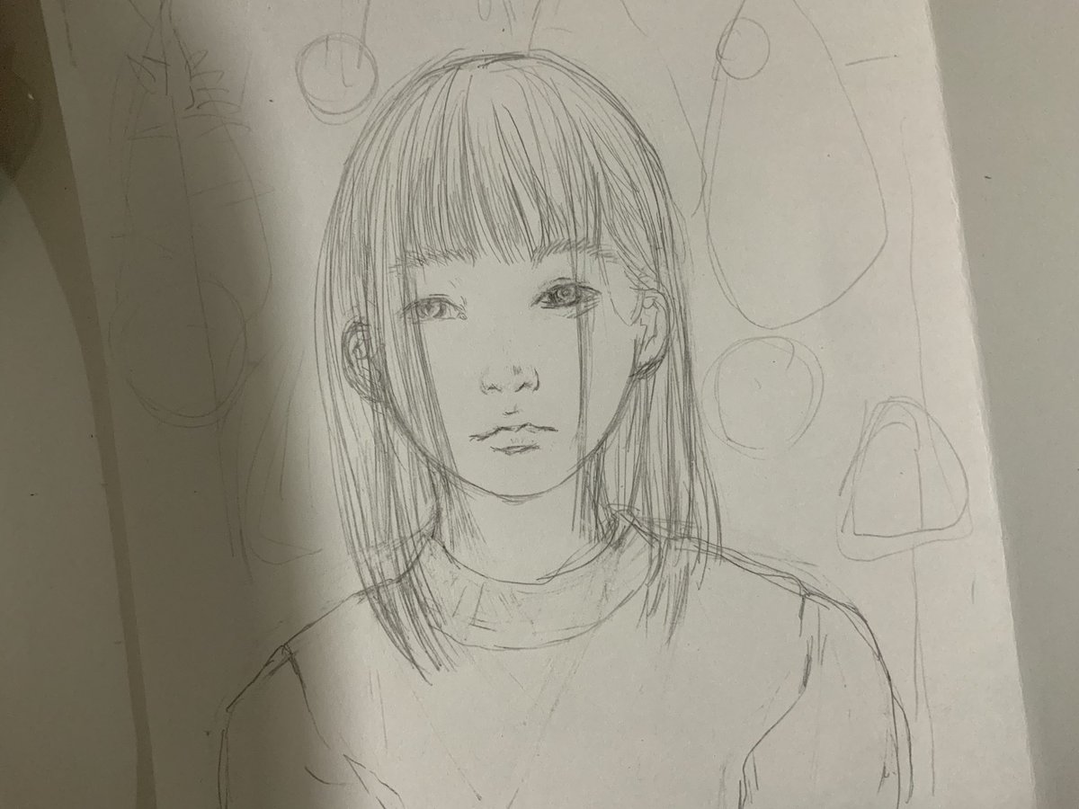 下書きは良くても、色塗ると残念なことになりがちな女の子…
でも描くかな?どうしようかな_φ(・_・

…仕上がってないのに次に描く絵の事を考えるのは、お昼ご飯食べながら夕飯に思いを馳せるのと似ている… 