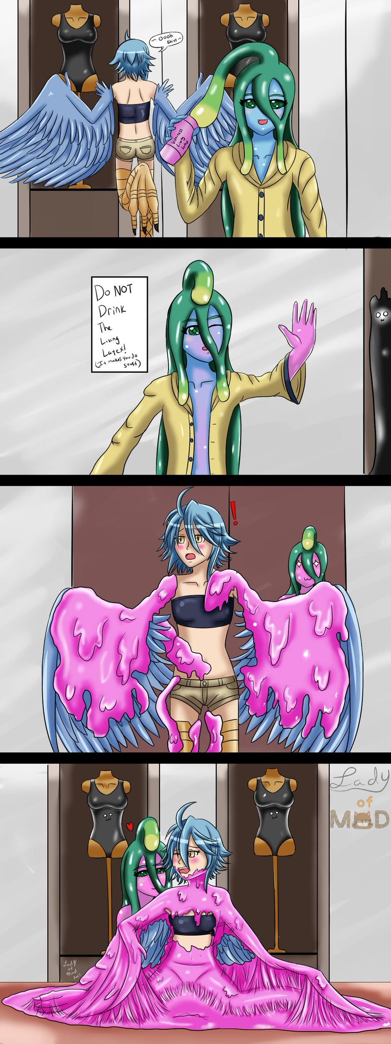Monster Musume слизь