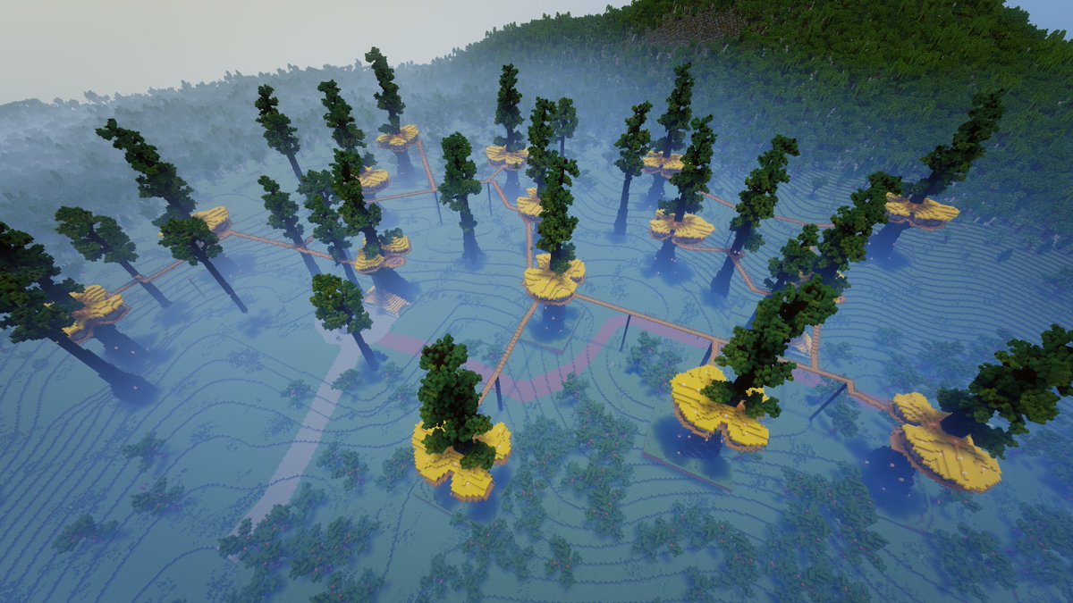 SmithyMCPlays's tweet photo. #JurassicWorldCampCretaceous Build update of #CampCretaceous #Minecraft Build! All Buildings Done now for some more Trees #MinecraftBlocks https://t.co/sl3iKnfMWk