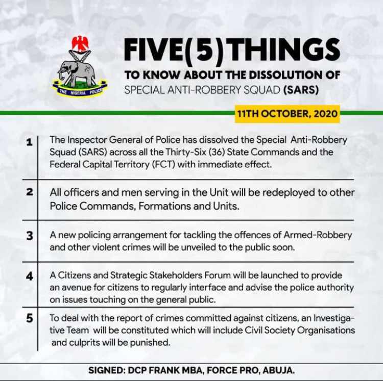 Srsoyo's tweet photo. #IGPDissolvesSARS https://t.co/nW5Bwc3TbJ