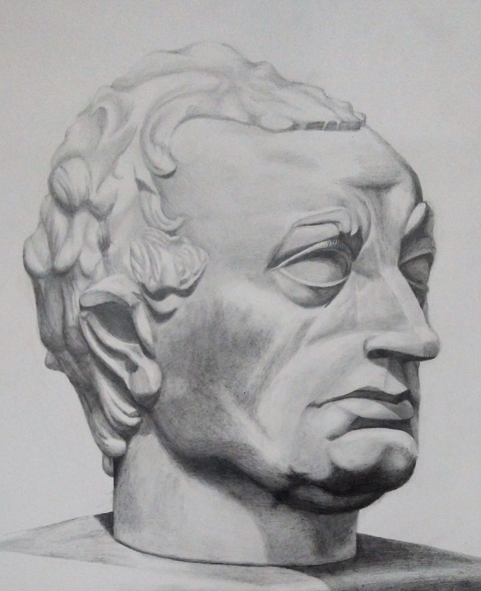 Ada2987 ( Comissions Closed🤚) on Twitter "Just two plaster busts