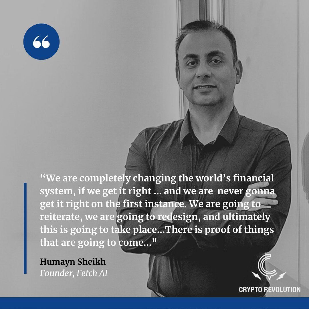 Fetch_ai's tweet photo. At @Fetch_ai, we know we are going to change the world's #financial system 💶

👉Check out the latest @CRYPTO101Pod podcast to hear our CEO @HMsheikh4 discuss how #ArtificialIntelligence is changing YOUR life - https://t.co/AjlCM8Hh8S 

#AI #Blockchain https://t.co/GiV72Tg4TK
