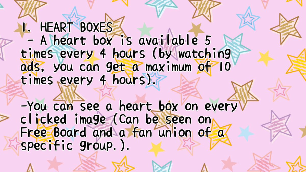 1.) Heart Boxes (Daily Hearts)