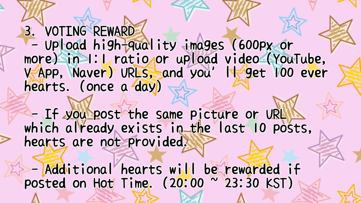 3.) Voting Reward (Ever Hearts)