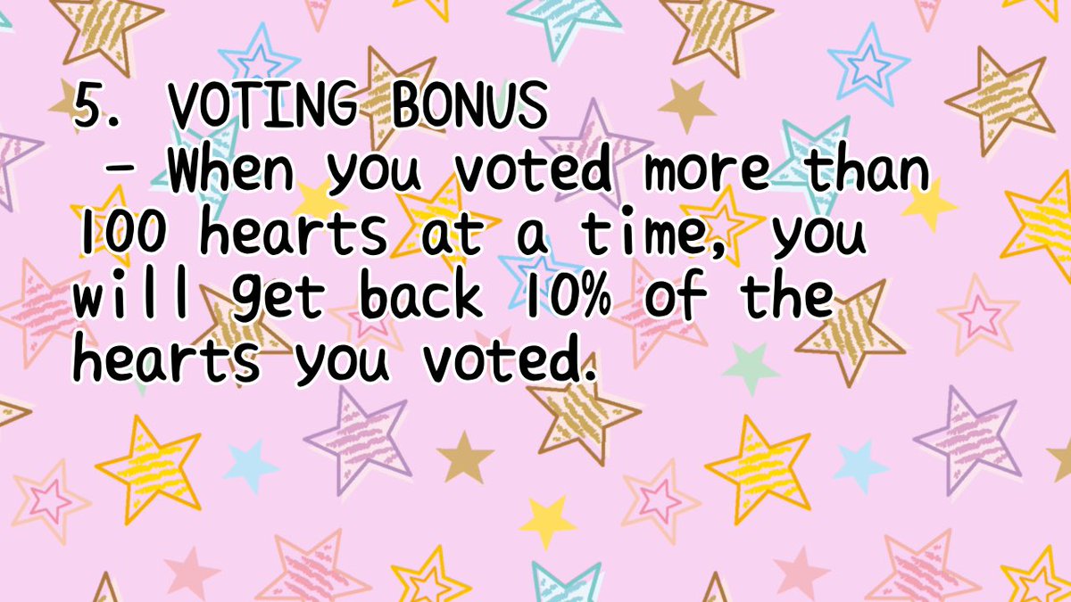 5.) Voting Bonus (Ever Hearts)