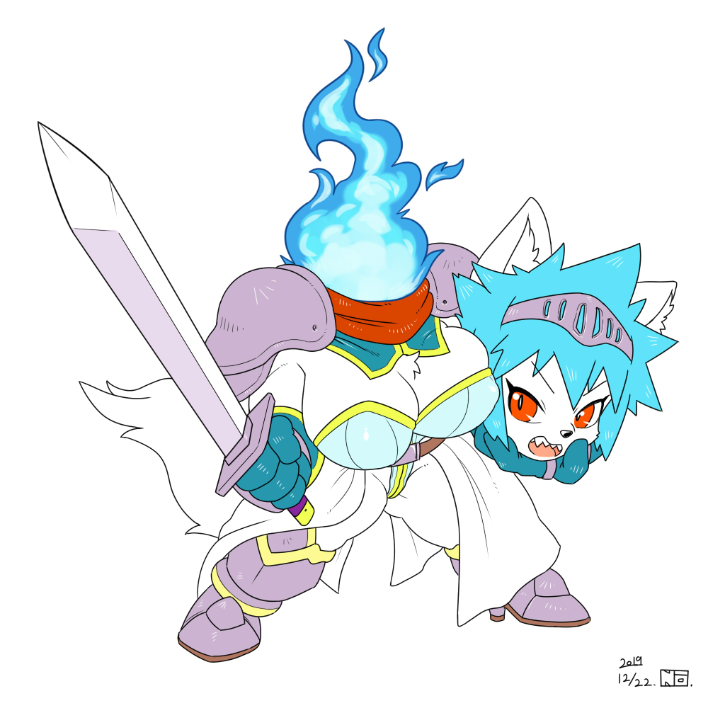 過去絵を見てたら、この間描いた数年後のフル装備シノちゃん昔に描いた初期シノちゃんとポーズほぼ被ってた。
キャラ的に同じような構図になるのはしょうがないと思うべきか…成長しとらんというか…😩 