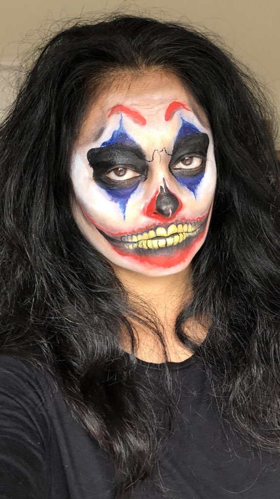 More Halloween practice today. Who wants to be a scary clown? 🤡<a href="/westfieldlondon/">Westfield London</a> <a href="/FestivalPlace/">Festival Place</a> @TheFriaryCentre <a href="/westfieldstrat/">Westfield Stratford City</a> <a href="/KryolanUK/">Kryolan UK</a> #surrey #woking #guildfird #london <a href="/weare_woking/">weare_woking</a> <a href="/WokingMarket/">Woking Market Walk</a>