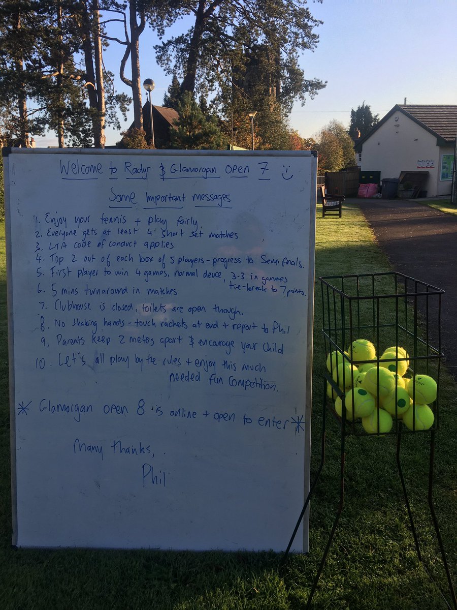 GlamorganOpen's tweet photo. 11 keen u10 mini green players enjoying the competition feeling at today’s Glamorgan Open 7 event @radyrtennisclub ,proud to have 6 home grown players competing hard with Max &amp; mollie both finishing 2nd in their respective boxes. Well done to Euan who beat Owain 4-2 in the final https://t.co/xSGrCHbDAg